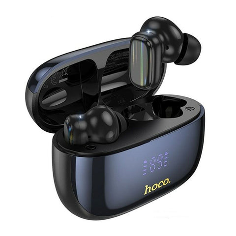 Wireless Earphones with Charging Case Hoco EQ20 Rhyme Black Wireless Earphones with Charging Case Hoco EQ20 Rhyme Black