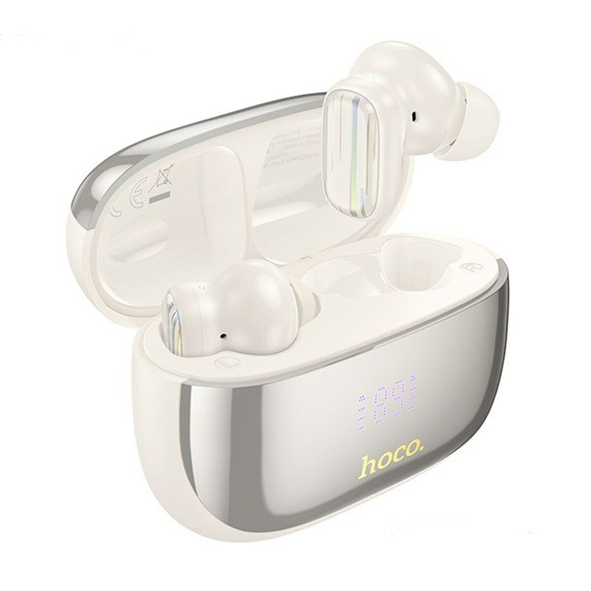 Wireless Earphones with Charging Case Hoco EQ20 Rhyme White Wireless Earphones with Charging Case Hoco EQ20 Rhyme White