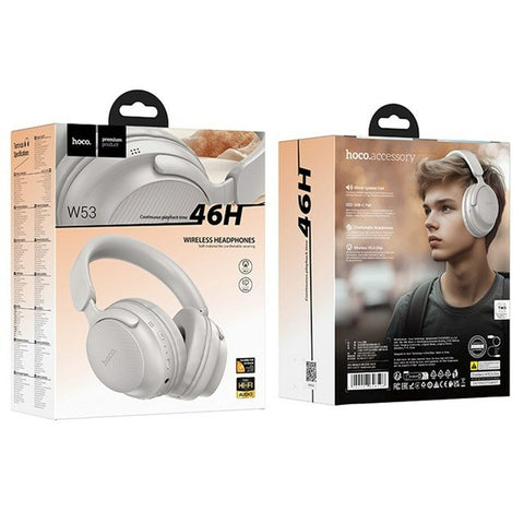 Wireless Headphones Hoco W53 Tone Grey Wireless Headphones Hoco W53 Tone Grey