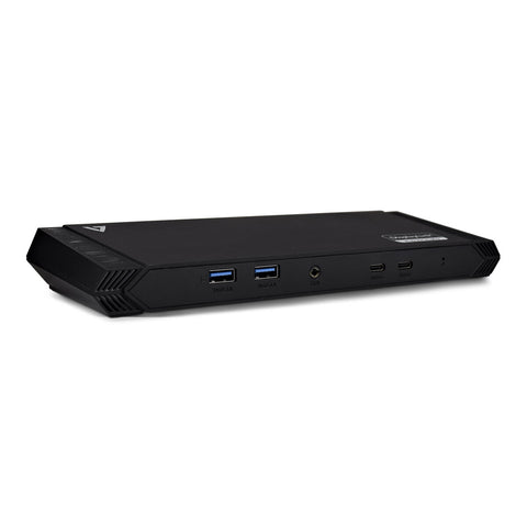 USB Hub V7 DOCKUSBC Black 65 W USB Hub V7 DOCKUSBC Black 65 W
