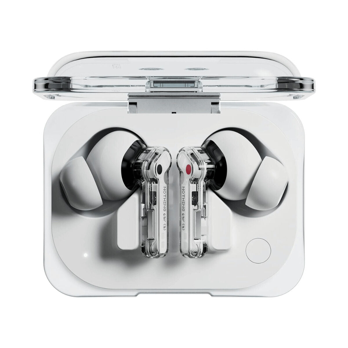 Headphones with Microphone Nothing White Headphones with Microphone Nothing White