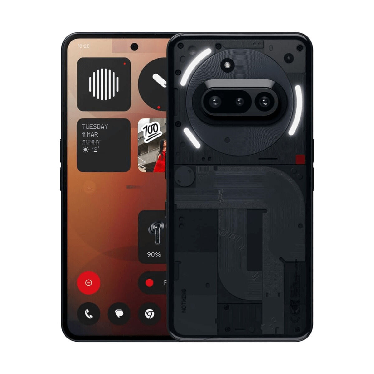 Smartphone Nothing Phone 3a 5G Octa Core 12 GB RAM 256 GB Black 6,67" Smartphone Nothing Phone 3a 5G Octa Core 12 GB RAM 256 GB Black 6,67"