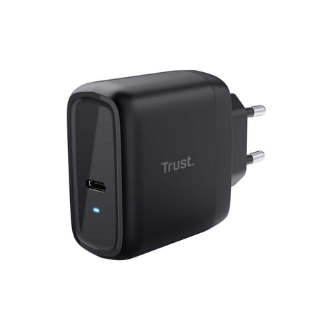 Wall Charger + USB-C Cable Trust Maxo Black 65 W Wall Charger + USB-C Cable Trust Maxo Black 65 W