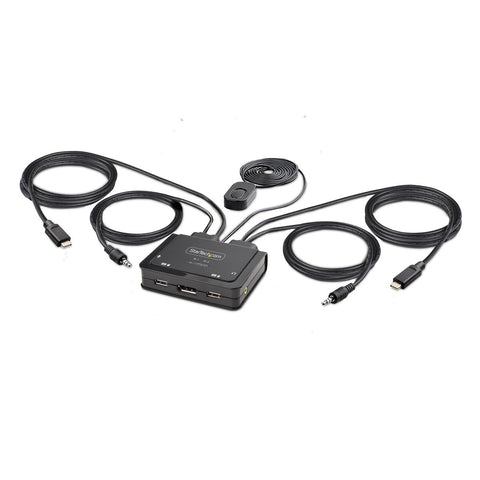 KVM switch Startech C2-D46-UC2-CBL-KVM 1,2 m KVM switch Startech C2-D46-UC2-CBL-KVM 1,2 m