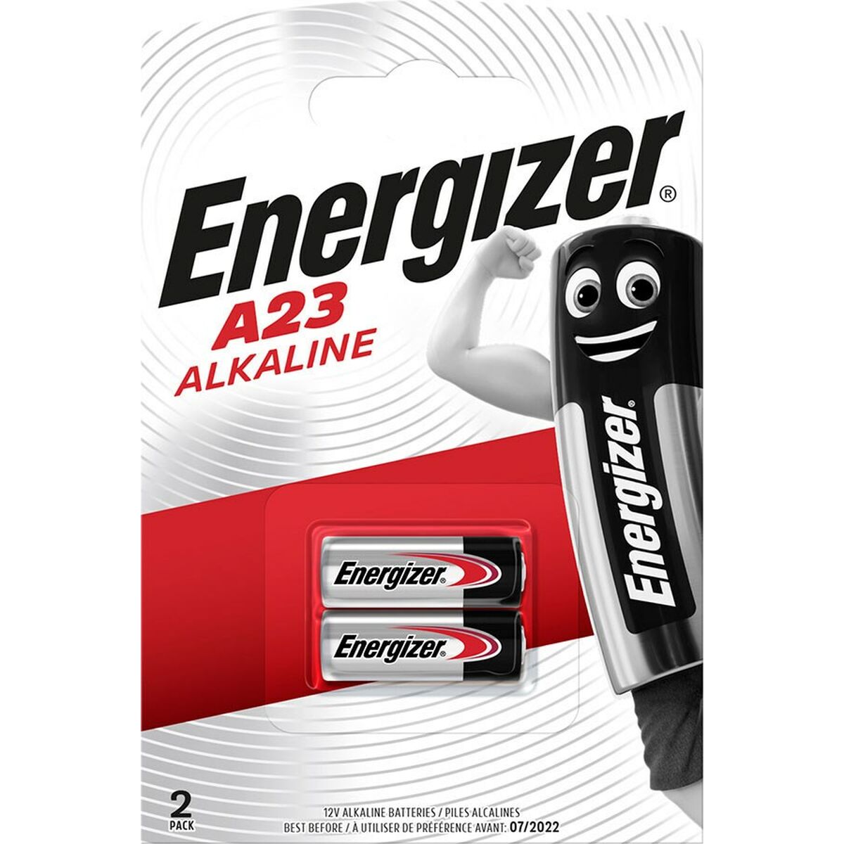 Batteries Energizer E23A 12 V (2 Units) Batteries Energizer E23A 12 V (2 Units)