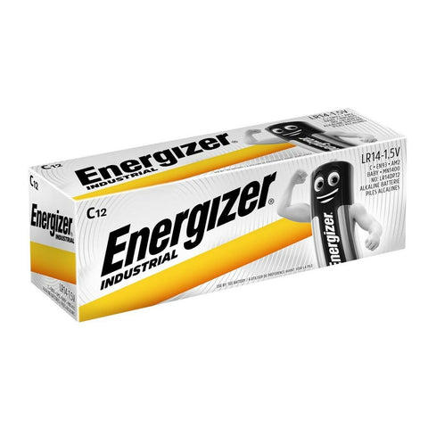Batteries Energizer LR14 R14 1,5 V (12 Units) Batteries Energizer LR14 R14 1,5 V (12 Units)