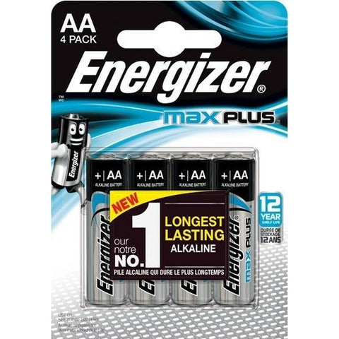 Batteries Energizer Max Plus AA4 1,5 V AA (4 Units) Batteries Energizer Max Plus AA4 1,5 V AA (4 Units)