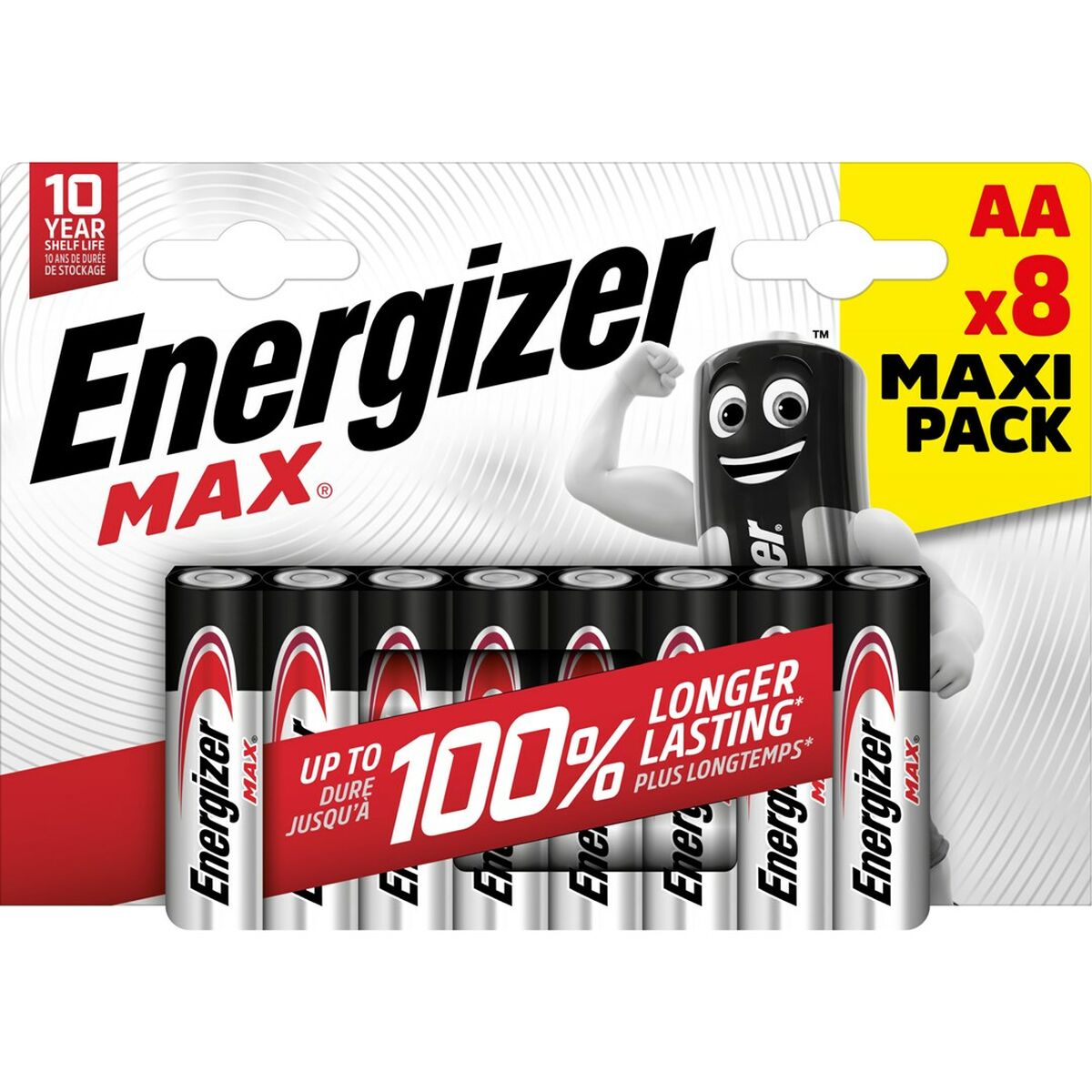 Batteries Energizer LR6 1,5 V (8 Units) Batteries Energizer LR6 1,5 V (8 Units)