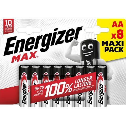 Batteries Energizer LR6 1,5 V (8 Units) Batteries Energizer LR6 1,5 V (8 Units)