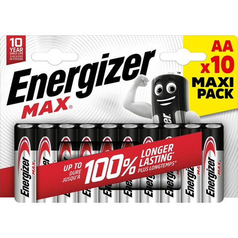 Batteries LR6 Energizer 437772 1,5 V (10 Units) Batteries LR6 Energizer 437772 1,5 V (10 Units)