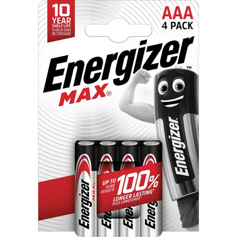 Batteries Energizer LR03 1,5 V AAA (4 Units) Batteries Energizer LR03 1,5 V AAA (4 Units)