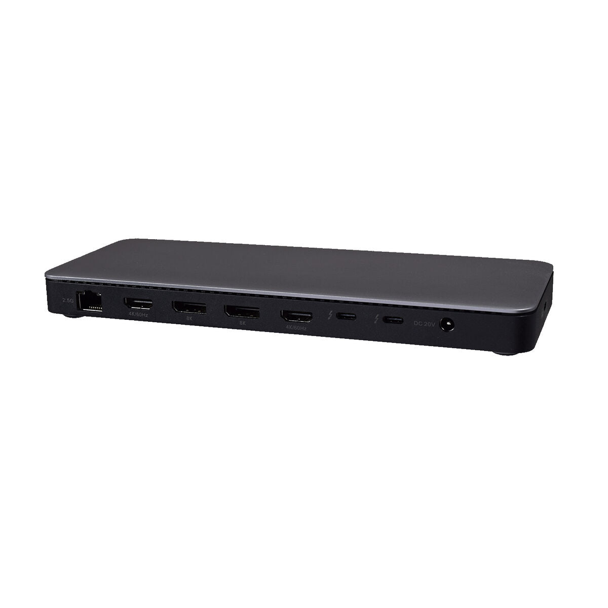 USB Hub V7 DOCKTB4PT Black/Silver Black, Silver USB Hub V7 DOCKTB4PT Black/Silver Black, Silver