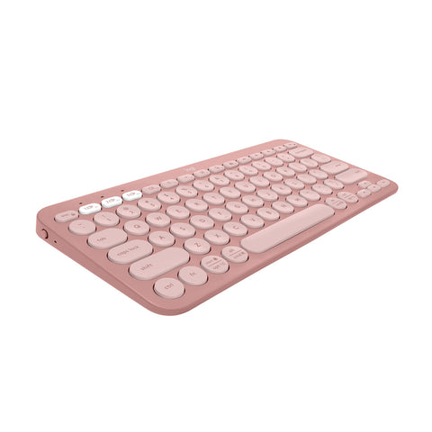 Wireless Keyboard Logitech K380s Pink Spanish Qwerty Wireless Keyboard Logitech K380s Pink Spanish Qwerty
