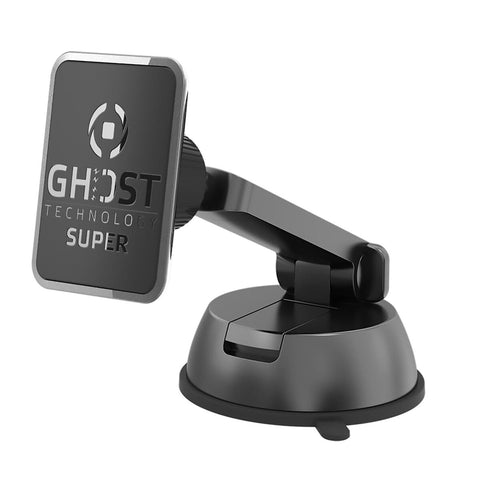 Mobile support Celly GHOSTSUPERDASH Black Plastic Mobile support Celly GHOSTSUPERDASH Black Plastic
