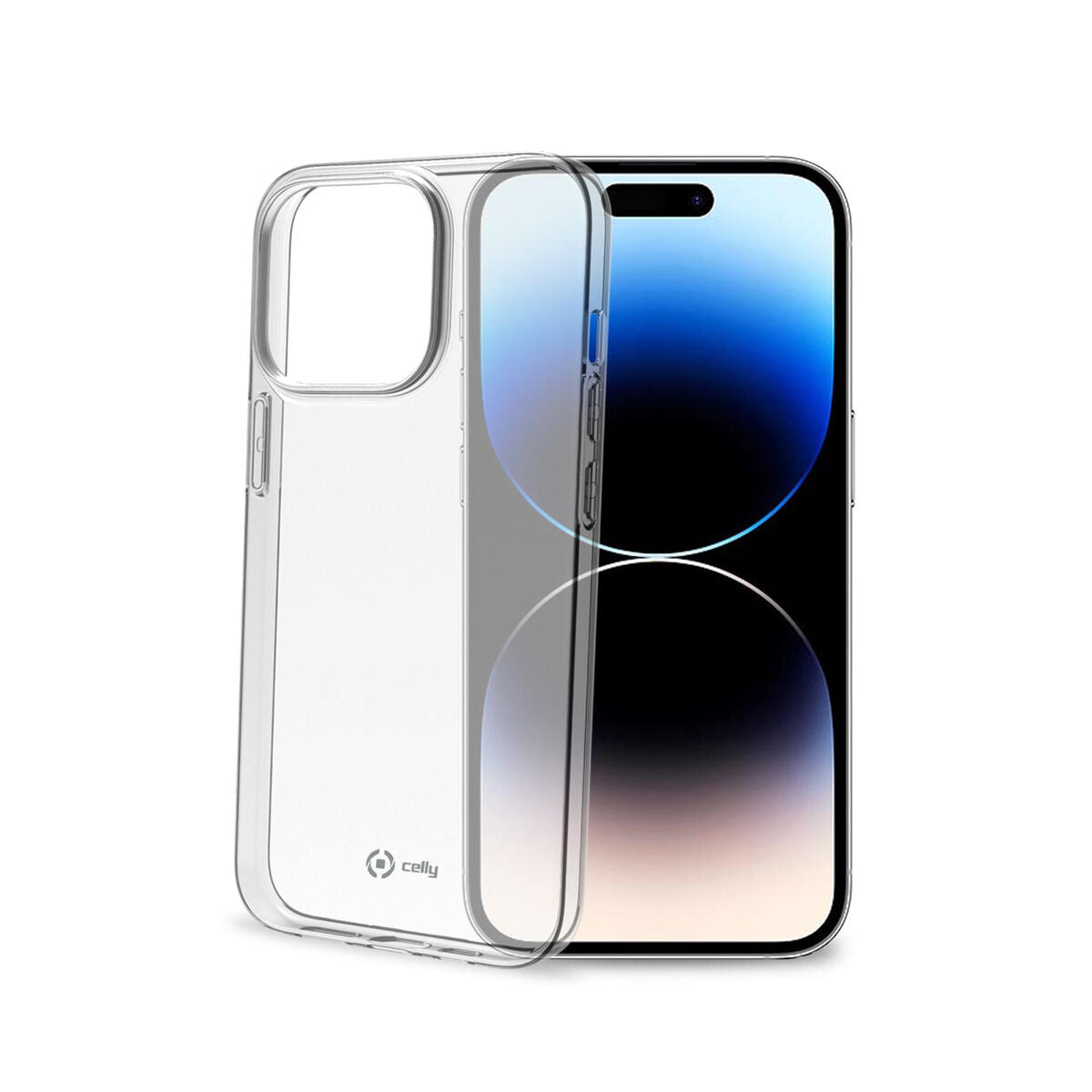 Mobile cover Celly iPhone 14 Pro Black Transparent Mobile cover Celly iPhone 14 Pro Black Transparent