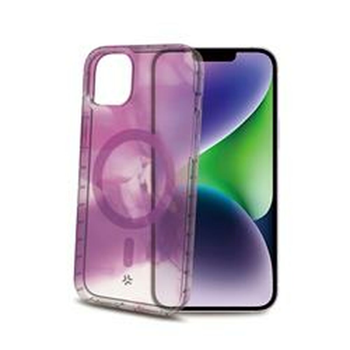Mobile cover Celly iPhone 15 Plus Purple Transparent Mobile cover Celly iPhone 15 Plus Purple Transparent