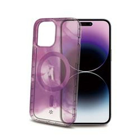 Mobile cover Celly iPhone 15 Pro Max Purple Transparent Mobile cover Celly iPhone 15 Pro Max Purple Transparent
