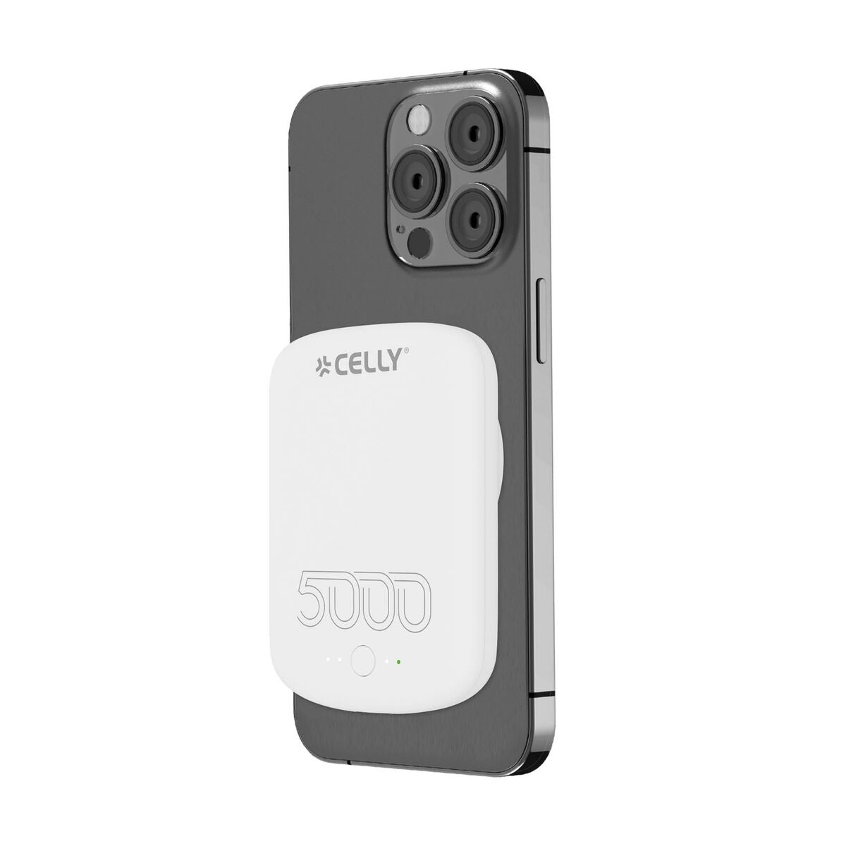 Powerbank Celly MAGPB5000PROWH White 5000 mAh Powerbank Celly MAGPB5000PROWH White 5000 mAh