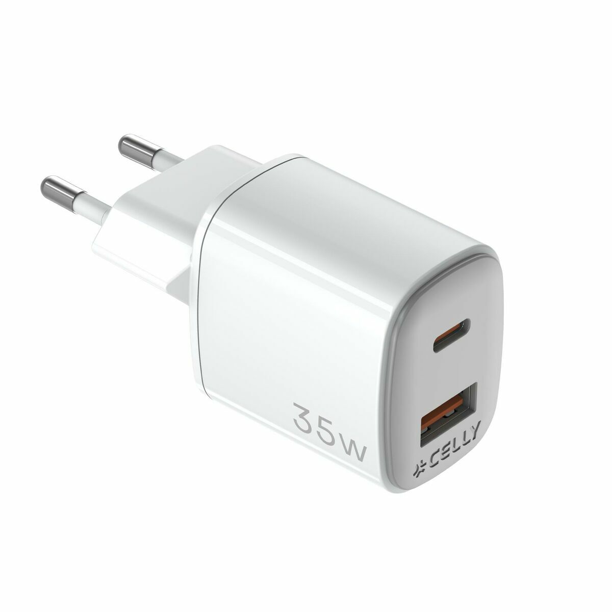 Wall Charger Celly UPTC1USB1USBC35 White 15 W Wall Charger Celly UPTC1USB1USBC35 White 15 W