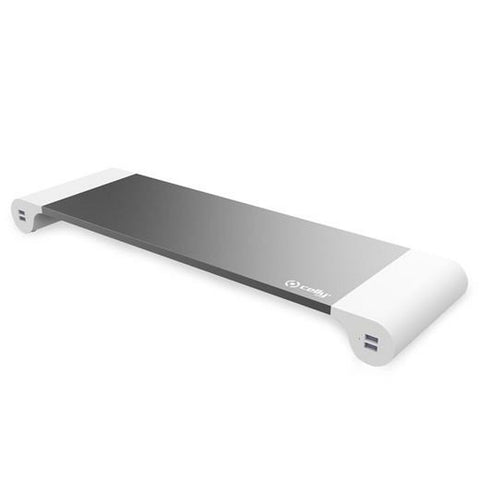 Screen Table Support Celly SW HUB USB x 4 27" White Grey Screen Table Support Celly SW HUB USB x 4 27" White Grey