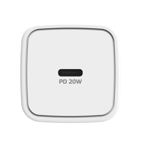 Wall Charger + USB C Cable Celly iPhone White 20 W Wall Charger + USB C Cable Celly iPhone White 20 W