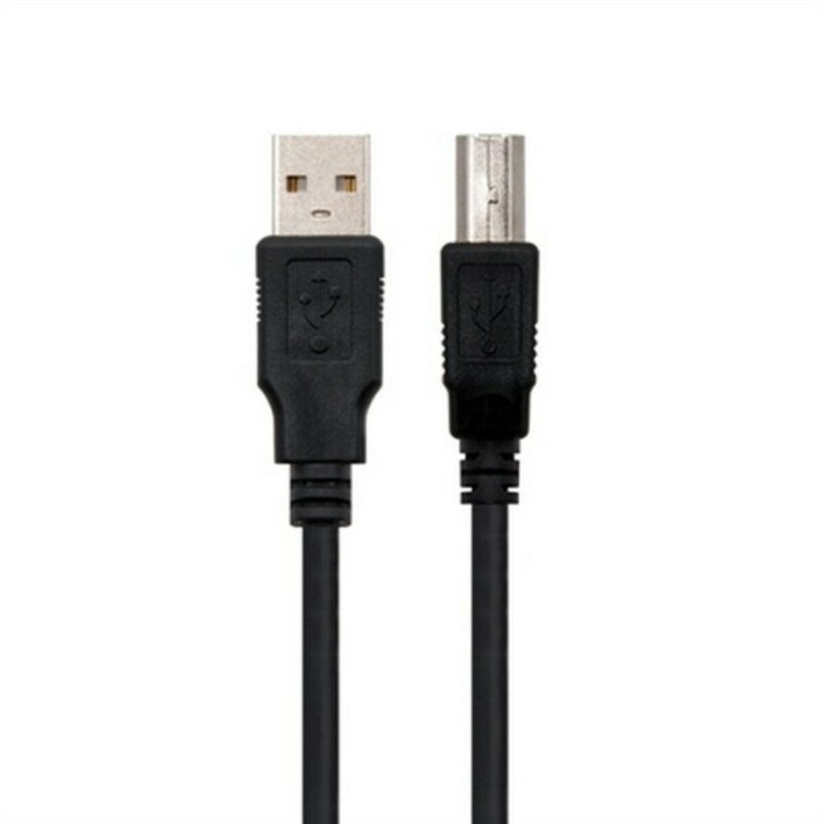 USB 2.0 Cable Ewent EC1003 Black USB 2.0 Cable Ewent EC1003 Black