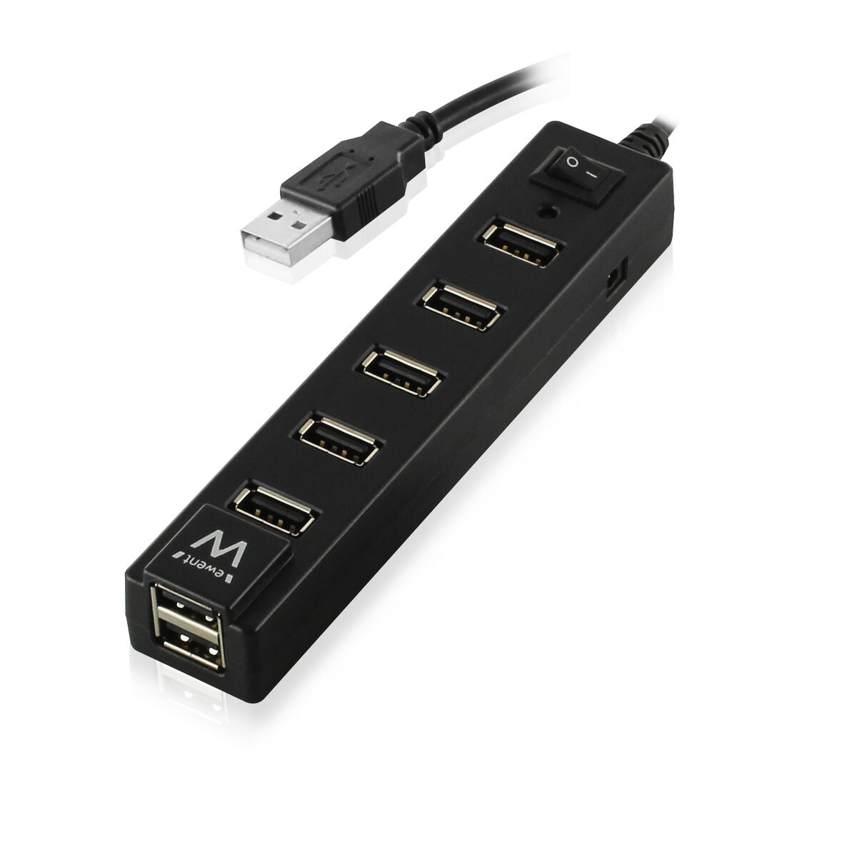 USB Hub Ewent EW1130 Black USB Hub Ewent EW1130 Black