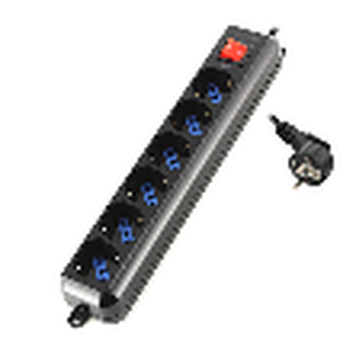 Power Socket - 6 Sockets with Switch Ewent Schuko (1,5 m) Power Socket - 6 Sockets with Switch Ewent Schuko (1,5 m)
