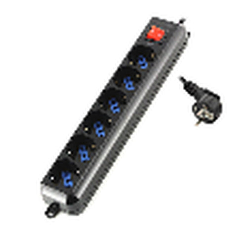 Power Socket - 6 Sockets with Switch Ewent Schuko (1,5 m) Power Socket - 6 Sockets with Switch Ewent Schuko (1,5 m)