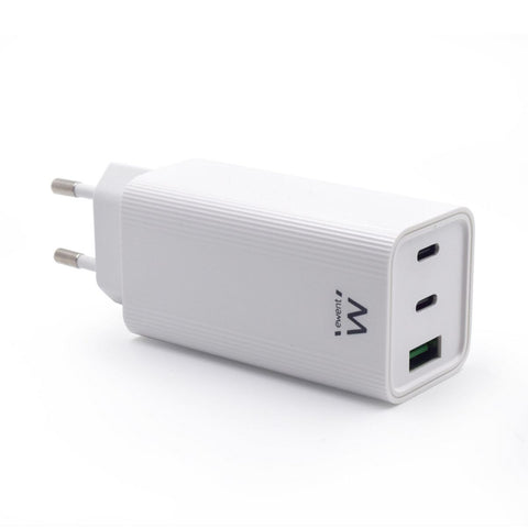 Wall Charger Ewent EW1323 White 65 W Wall Charger Ewent EW1323 White 65 W