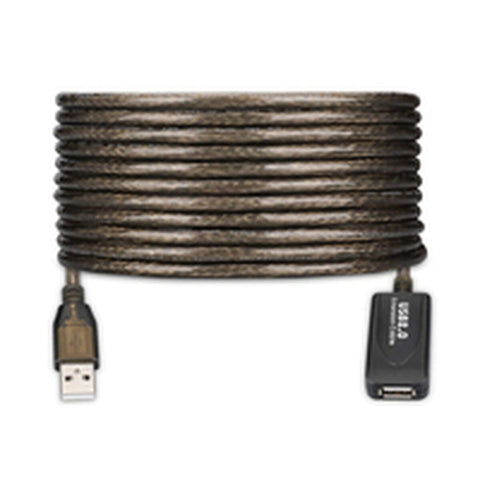 USB Extension Cable Ewent EW1023 Black USB Extension Cable Ewent EW1023 Black