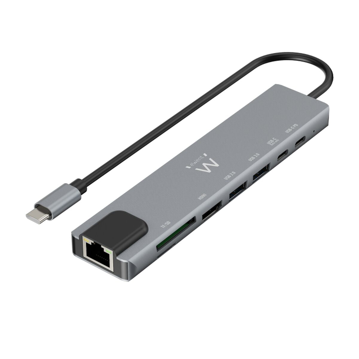 USB Hub Ewent EW1146 Grey USB Hub Ewent EW1146 Grey