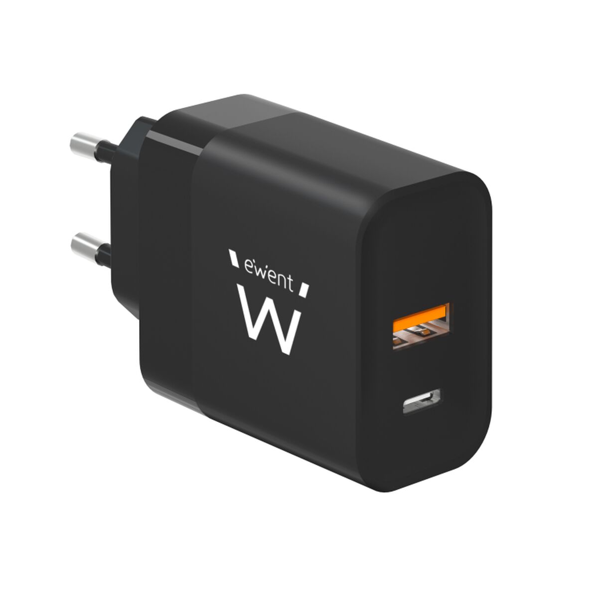 Wall Charger Ewent EW1327 Black 45 W Wall Charger Ewent EW1327 Black 45 W