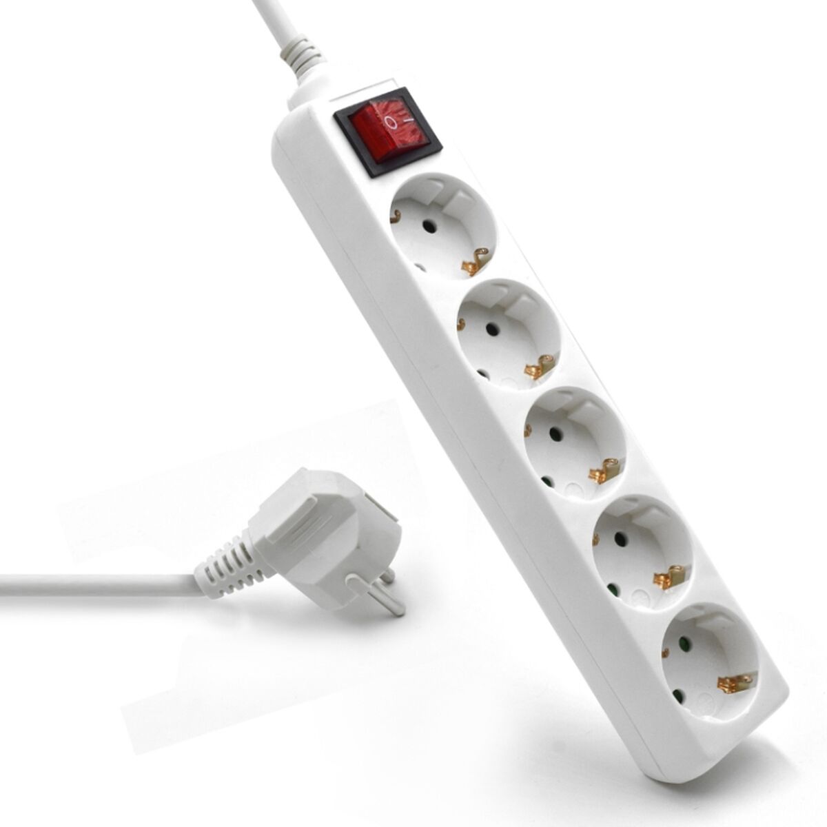 Power Socket - 5 sockets with Switch Ewent EW3916 (1,5 m) Power Socket - 5 sockets with Switch Ewent EW3916 (1,5 m)