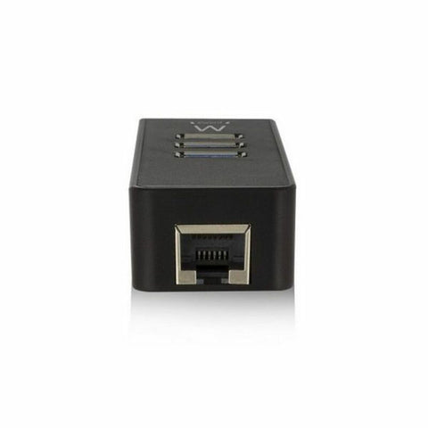 USB Hub Ewent AAOAUS0127 3 x USB 3.1 RJ45 Plug and Play USB Hub Ewent AAOAUS0127 3 x USB 3.1 RJ45 Plug and Play