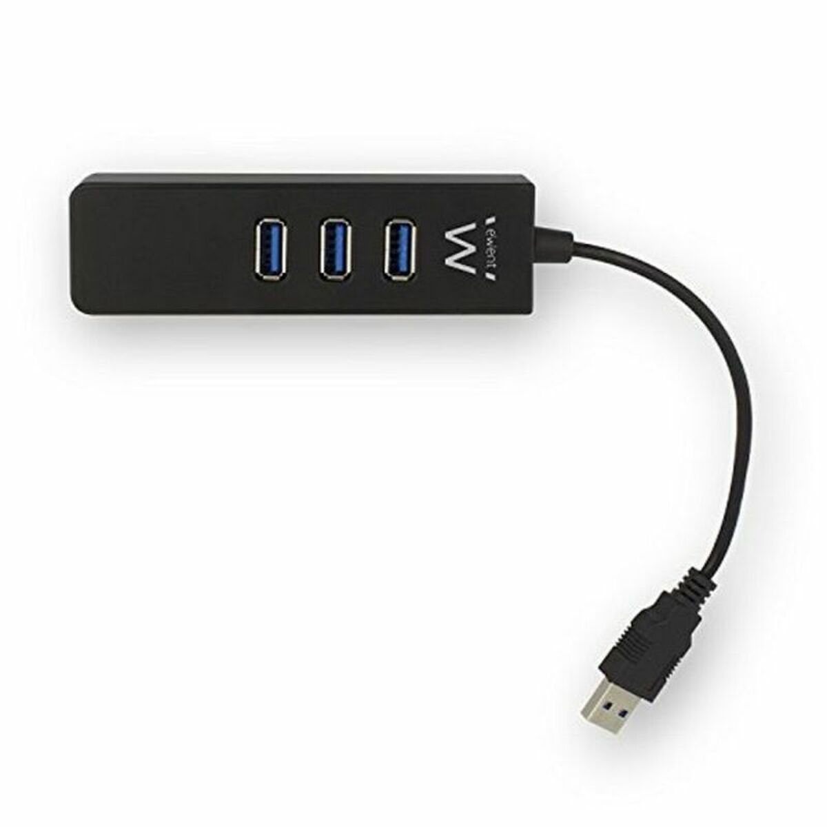 USB Hub Ewent AAOAUS0127 3 x USB 3.1 RJ45 Plug and Play USB Hub Ewent AAOAUS0127 3 x USB 3.1 RJ45 Plug and Play