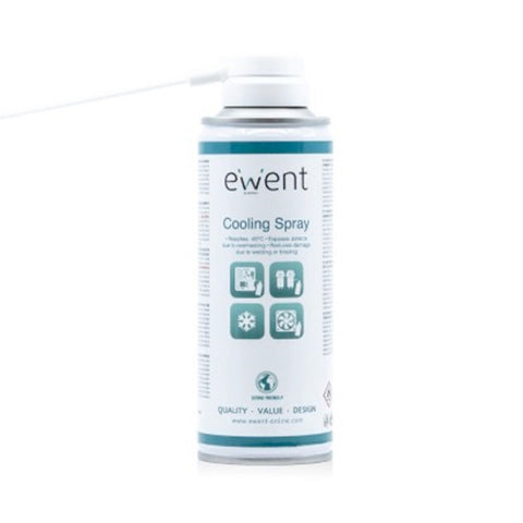 Spray Cooling Spray Ewent EW5616 200 ml Spray Cooling Spray Ewent EW5616 200 ml