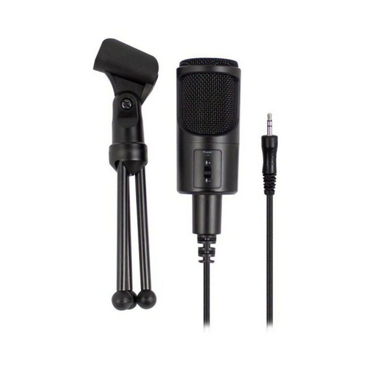 Table-top Microphone Ewent EW3552 3.5 mm Table-top Microphone Ewent EW3552 3.5 mm