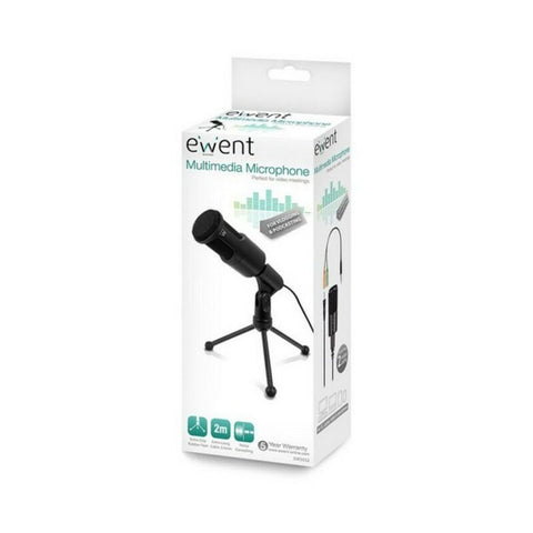Table-top Microphone Ewent EW3552 3.5 mm Table-top Microphone Ewent EW3552 3.5 mm