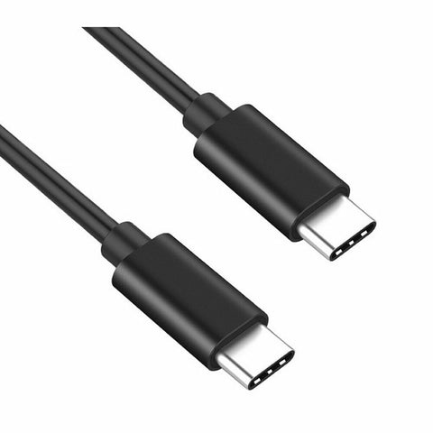 USB-C Cable Ewent Black USB-C Cable Ewent Black