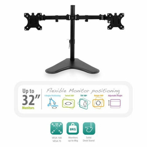 TV Mount Ewent 13"-32" 2 x 8 kg Black TV Mount Ewent 13"-32" 2 x 8 kg Black