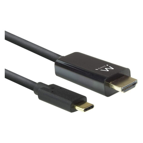 USB-C to HDMI Adapter Ewent EW9824 Black 2 m USB-C to HDMI Adapter Ewent EW9824 Black 2 m