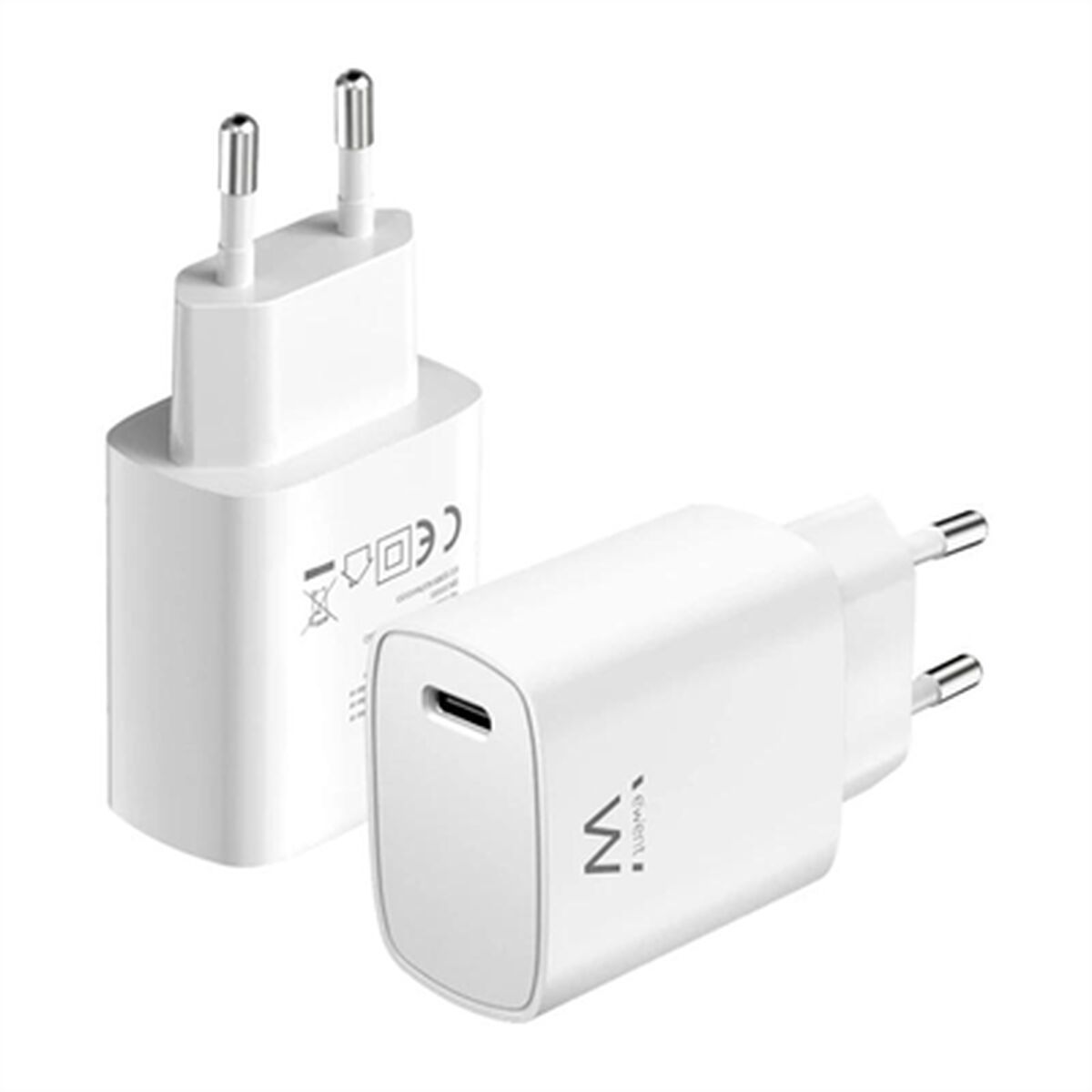 Wall Charger Ewent EW1320 White 20 W Wall Charger Ewent EW1320 White 20 W