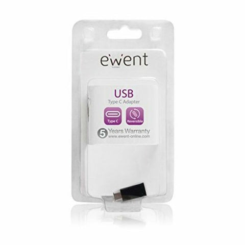 USB C to Micro USB 2.0 Adapter Ewent EW9645 5V Black USB C to Micro USB 2.0 Adapter Ewent EW9645 5V Black