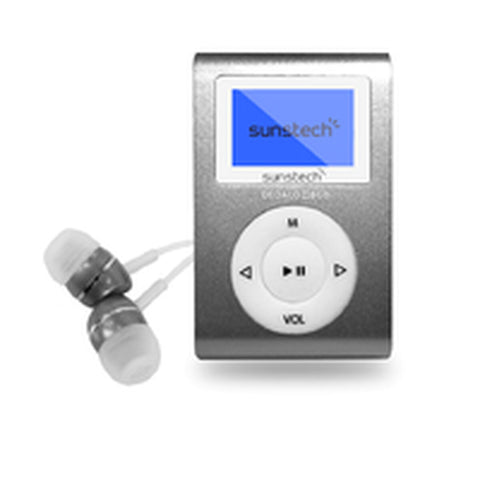MP3 Player Sunstech DEDALOIII8GBGY 1,1" 8 GB MP3 Player Sunstech DEDALOIII8GBGY 1,1" 8 GB