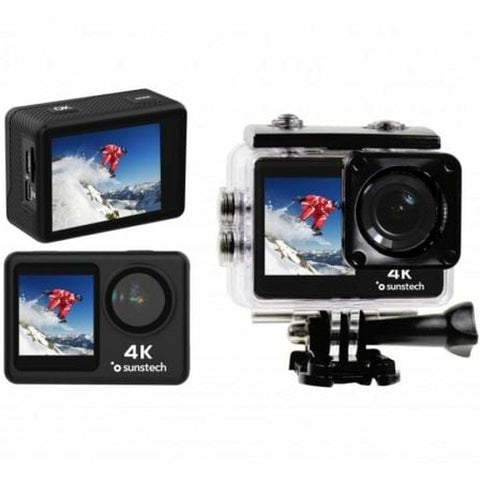 Children’s Digital Camera Sunstech ADVENTURE4KBK Children’s Digital Camera Sunstech ADVENTURE4KBK