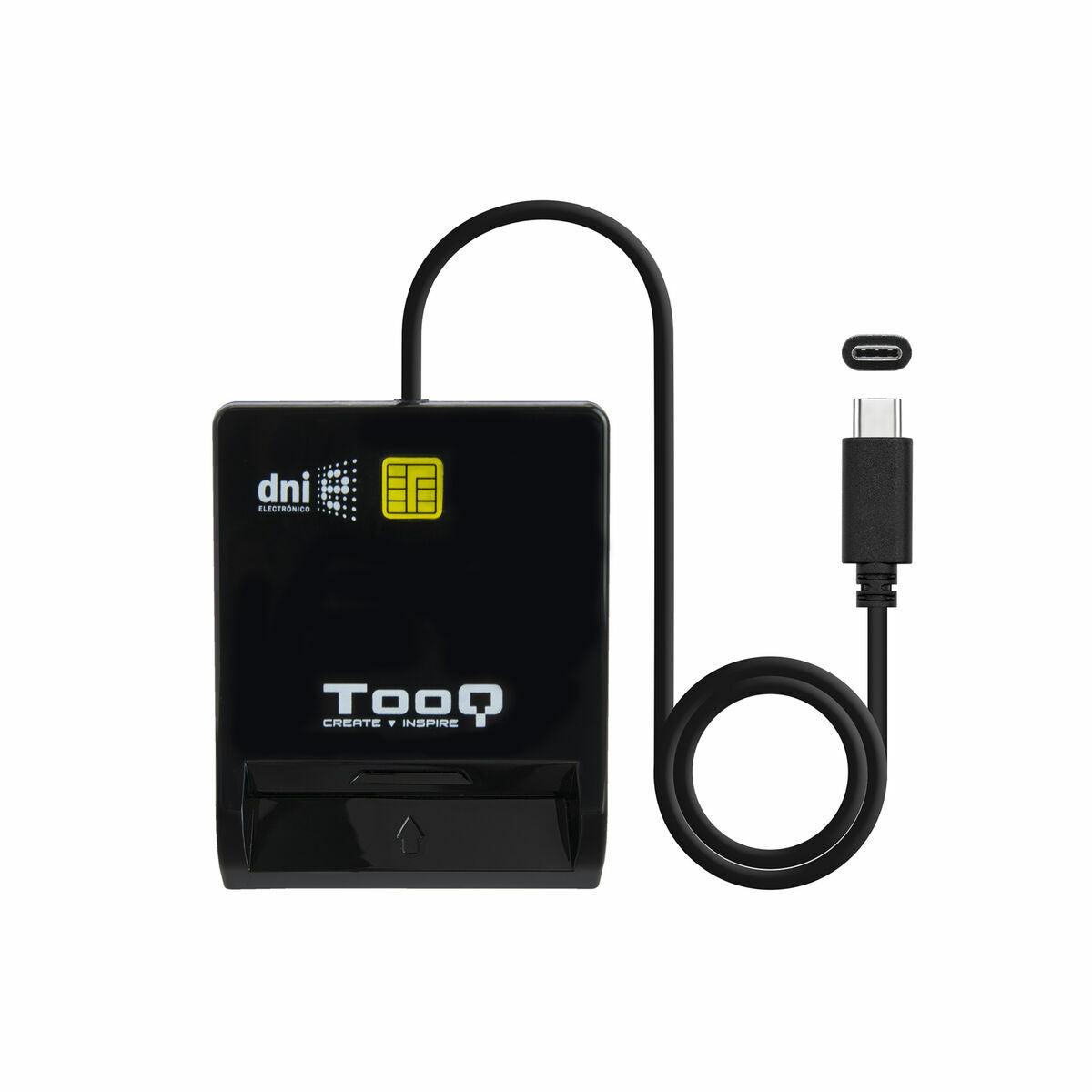 Smart Card Reader TooQ TQR-211B Black Smart Card Reader TooQ TQR-211B Black