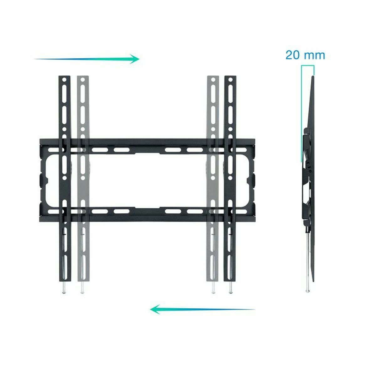 Wall Bracket TooQ LP1070F-B 32"-70" Wall Bracket TooQ LP1070F-B 32"-70"