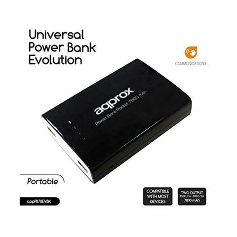 Power Bank approx! APPPB78EVBK Black Power Bank approx! APPPB78EVBK Black
