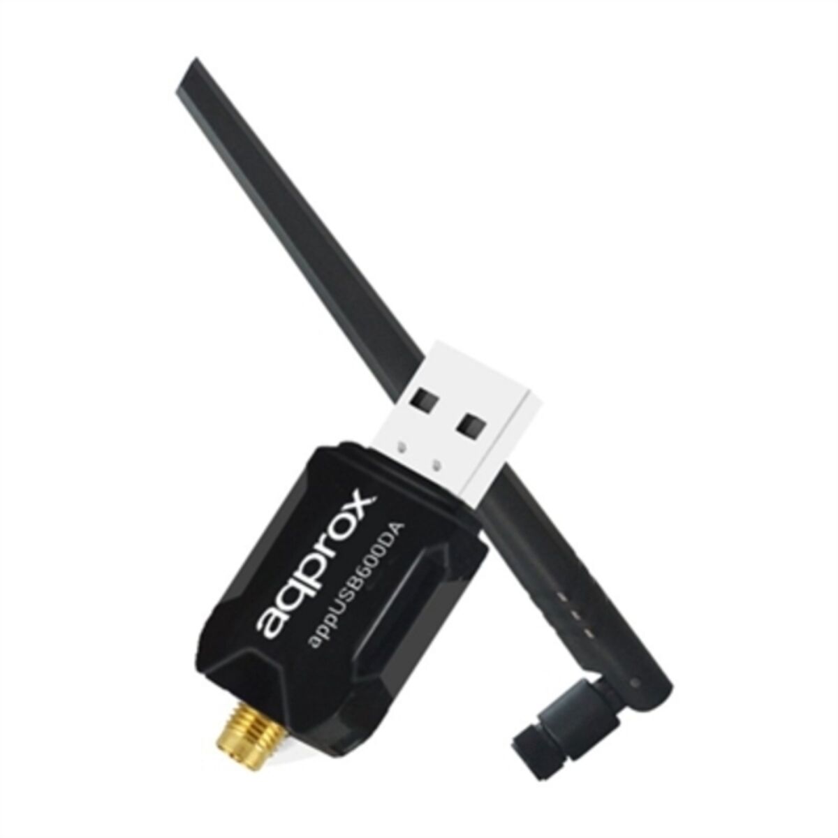 Wi-Fi USB Adapter approx! APPUSB600DA Black Wi-Fi USB Adapter approx! APPUSB600DA Black